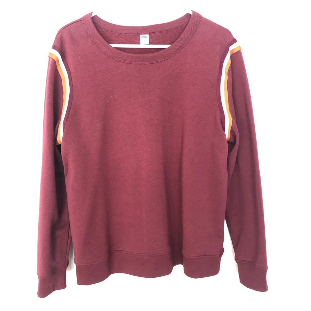 Maroon Crew Neck Sweatshirt